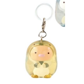 角落小夥伴 恐龍造型透明吊飾, 1個, 炸豬排