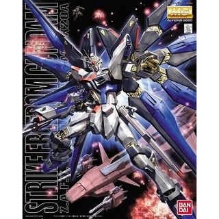 BANDAI 鋼彈SEED MG 1/100 攻擊自由鋼彈 STRIKE FREEDOM 含支架, 1個