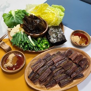 김의준고구마 포항 구룡포 과메기 야채세트 10미 20미 손질 꽁치 울엄마과메기, 10마리20쪽 야채세트(2~3인분)