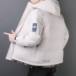 連帽防風保暖棉衣外套 男女款百搭商務休閒