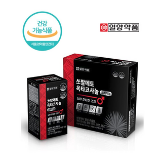 쏘팔메토 옥타코사놀 프리미엄 전립선 지구력증진 4중복합기능 120캡슐 4개월분, 60정, 2개