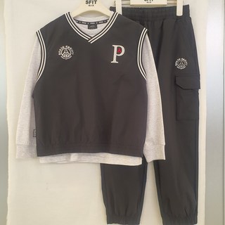 에스핏주니어 부평점 @@데일리셋업@@ 조끼+조거바지+싱글티! 속건! 간절기필수템! 데일리셋업 !!!