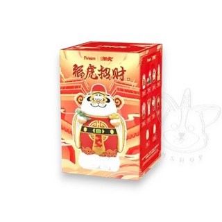 M.M小舖 我不是胖虎 招財系列盲盒 胖虎 老虎 招財 公仔 模型, 1個, 單個盲抽 WC小