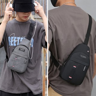 1+1 바니엘 크로스백 대용량 슬링백 힙색