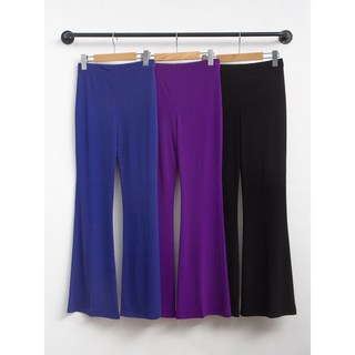 컬러 댄스 나팔 바지 섹시 스포츠 댄스복 여성 부츠컷 라인 모던 사교춤 밸리 연습용 단체복 40 50대, 퍼플