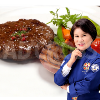 [인포벨]TV홈쇼핑정품 애드크로스 박미란 한식 명장 육즙가득 진미 함박 스테이크 국내산 원육 숯불 함바그, 1세트, 1.68kg