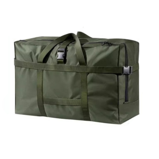 行李袋 收納袋 可登機行李袋 防水行李包 出國行李袋 搬家行李包, 特大號軍綠色【贈密碼鎖大容量行李袋】, 1個