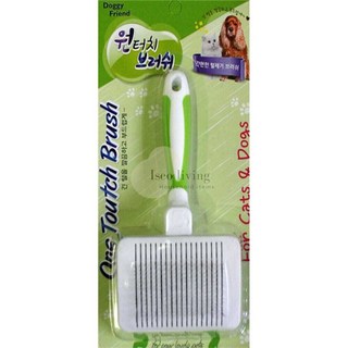 IS리빙 원터치 브러쉬 S 대형견빗