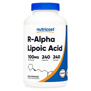 뉴트리코스트 R-알파리포산 100mg 240캡슐 1병, 1개, 240정