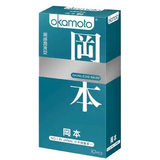 岡本 Okamoto 保險套, 1個, SK 潮感潤滑型10入裝