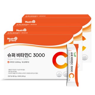 헬스프랜드 슈퍼 비타민C 3000 100포, 3개, 300g