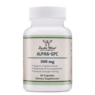Double Wood Alpha-GPC膠囊, 60顆, 1罐