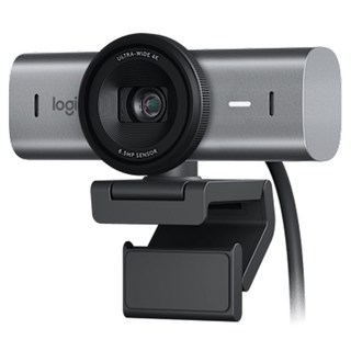 logitech 羅技 MX Brio 4K Ultra HD網路攝影機, 石墨灰, 單品