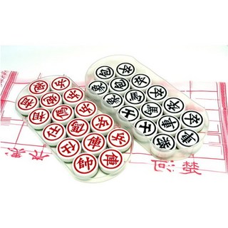 榮冠 明星象棋 經典益智遊戲 綠色棋盤 便攜耐用, 1個, 綠