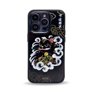 【DC防摔】黒虎將軍 虎爺公 品味非凡 軍規防摔殼 鏡頭蓋可拆手機殼