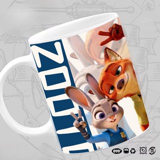 닉 주디 귀여운 세라믹 머그컵 인스타 감성 커플컵 홈오피스 물컵, 세라믹컵-4, 컵