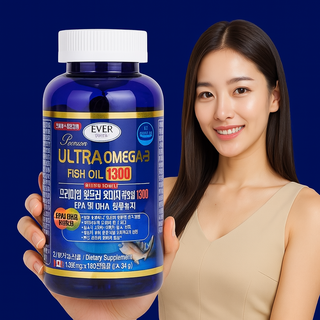 에버 울트라오메가3 1300 1302mgx180캡슐 2통, 180정, 2개