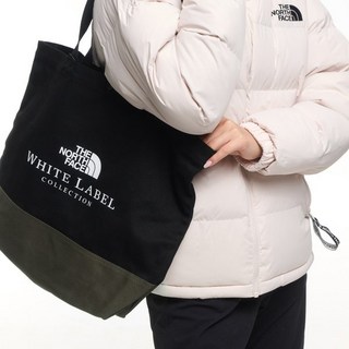 [백화점출고] 노스페이스 브랜드관 [ 공식] NN2PR57J 화이트라벨 블록 캔버스백 BLACK 대학생 가방 캐주얼 수납 백팩