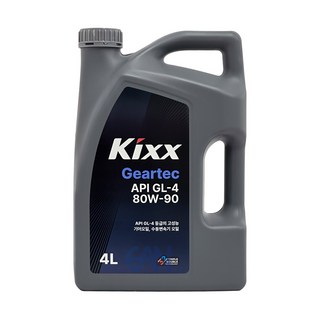 킥스 KIXX Geartec GL-4 80W-90 4L 수동미션오일, kixx Geartec GL-4 4L
