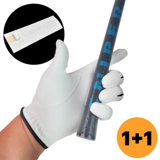 실리콘 골프채 그립 2EA 전용 그립테이프 포함, 2개, 블랙블루