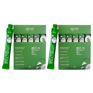 agriLIFE Coconut MCT Oil 100% 中鏈三酸甘油酯, 2個, 10ml