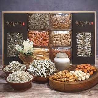 오동나무포장 멸치견과7종세트 멸치선물세트, 01-햇살진, 1개