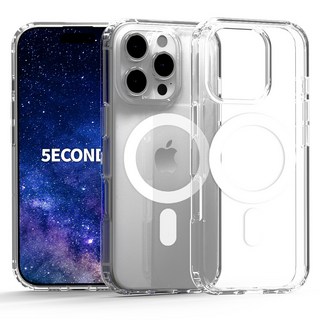 5세컨즈 에어아머 클리어 맥세이프 호환 범퍼 방탄 케이스
