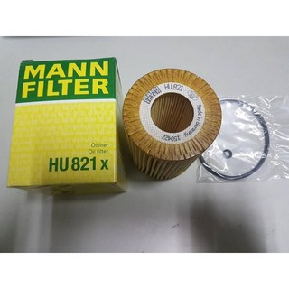 SFF雙B賣場 BENZ W211/E320CDI/M642 MANN製 機油芯子 HU821X, 1個