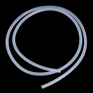 실리콘 투명 투명 호스 유연한 물 튜브 커피 머신용 180 ℃ 내열성 커피웨어 액세서리 100cm 1PC, 01 Transparent