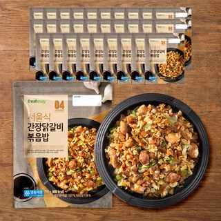 프레시지 [프레시지] 서울식 간장닭갈비 볶음밥 250g 30팩, 30개