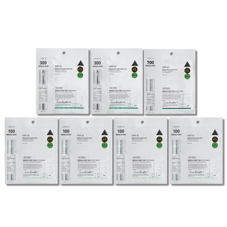 VT 微晶精華面膜組 韓國微針 補水保濕 緊緻毛孔 改善痘印, 1個, 基礎款2STEP面膜7入組, 7個裝