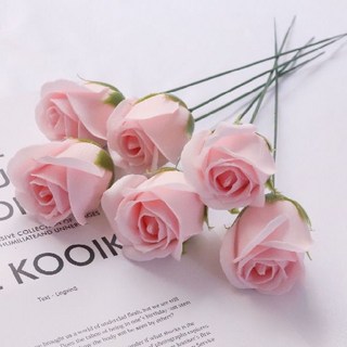 【喵喵 】禮物 送禮母親節禮物永生花520禮物送女生朋友玫瑰三生三世永生花香皂花束錶白求婚女朋友, 【無紗款】散玫瑰1朵+無燈串賀卡