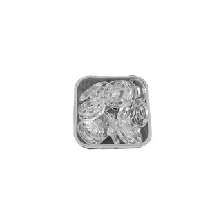 佰昇國際 Baisheng 手縫暗釦 子母釦 10顆/盒 簡易安裝 DIY手工藝必備, 透明, 1個