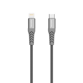 thecoopidea Mini Blocks PD65W GaN 氮化鎵三孔快速充電器(快充豆腐頭), 1個, Lightning灰色1.2M