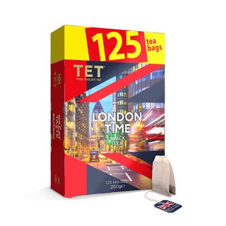 TET 런던 타임 홍차 티백, 2g, 125개입, 1개