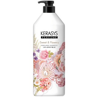 KERASYS 香氛洗髮精 Sweet&Flowery, 1L, 1瓶