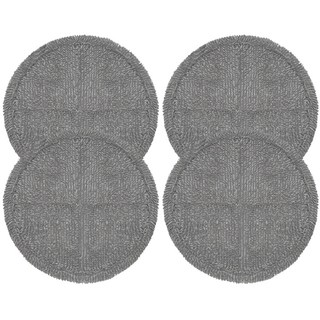 물걸레청소기 전기종 호환 극세사 걸레 회색 22cm, 4개