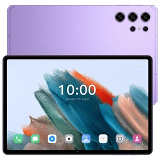 HOT Pad 25 Ultra 태블릿 안드로이드 시스템 스냅드래곤 8 Gen3 코어 10.1인치 HD 화면 듀얼심 듀얼스탠바, 02 8GB 256GB, 06 Purple