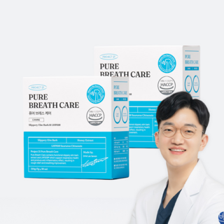 프로젝트21 퓨어 브레스 케어 (강아지 기관지 영양제), 호흡기/기관지, 2세트