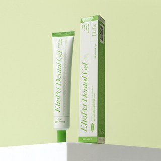 [1+1] 엘리오펫 덴탈 겔 애플민트향 반려동물 강아지 치약, 2개, 60g