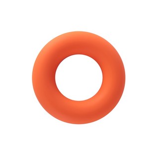 J 三階段力練者 握力器 橡膠圈矽膠握力圈 指力器 握力球 男式健身器 專業練手力 1個裝, 橙色, 1個