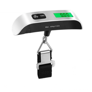 ATake 手提式行李秤，輕巧便攜，高精度測量，旅行必備, 1個, 行李秤本體(無電池), 行李秤本體(無電池)