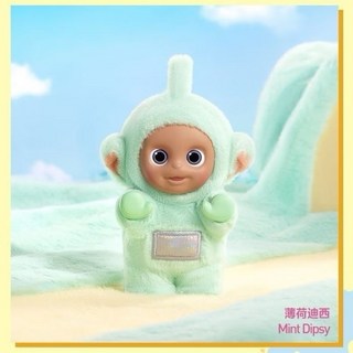 天線寶寶 正版現貨 多彩系列 盒玩 絨毛公仔 擺飾 玩具 泡泡瑪特 POPMART 公仔, 薄荷迪西, 1個