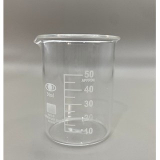 新安堂-玻璃燒杯1000/500/300/250/200/100/50/25/10ml, 1個, 50ml