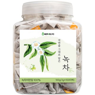 이너블릭 녹차 1500만 티백 판매 돌파 PLA 친환경 필터, 1g, 100개입, 1개