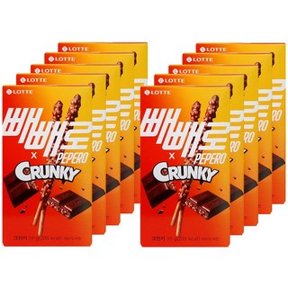 롯데제과 크런키 빼빼로 39g x 10개