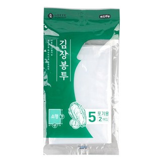 무독성 김장 비닐(소형) 김치 봉투백 PP 투명 튼튼한 두꺼운 새지않는, 1개