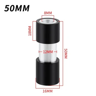 Aluminum Alloy MTB Rear Shock Bushing OD 12mm ID 8mm Mountain Bike Shock Absorber Parts Road Bicycle, 08 50mm, 1개