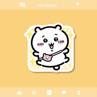 ins鼠標墊橡膠防滑墊ins卡通可愛驚訝烏薩奇係列搭配同款小手託 小紅書爆款小物 JNVX, 異形-驚訝吉伊, 1個