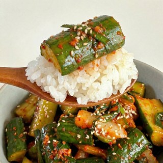 [프리미엄] 국내산 오이부추무침 자른 오이소박이, 1개, 1kg